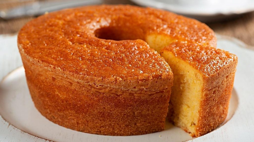 Receita de Bolo de Fubá de Liquidificador